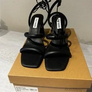 【おしゃれ】STEVE MADDEN PUNCTUAL LEATHER サンダル STEVE MADDEN - Punctual Tan Leather